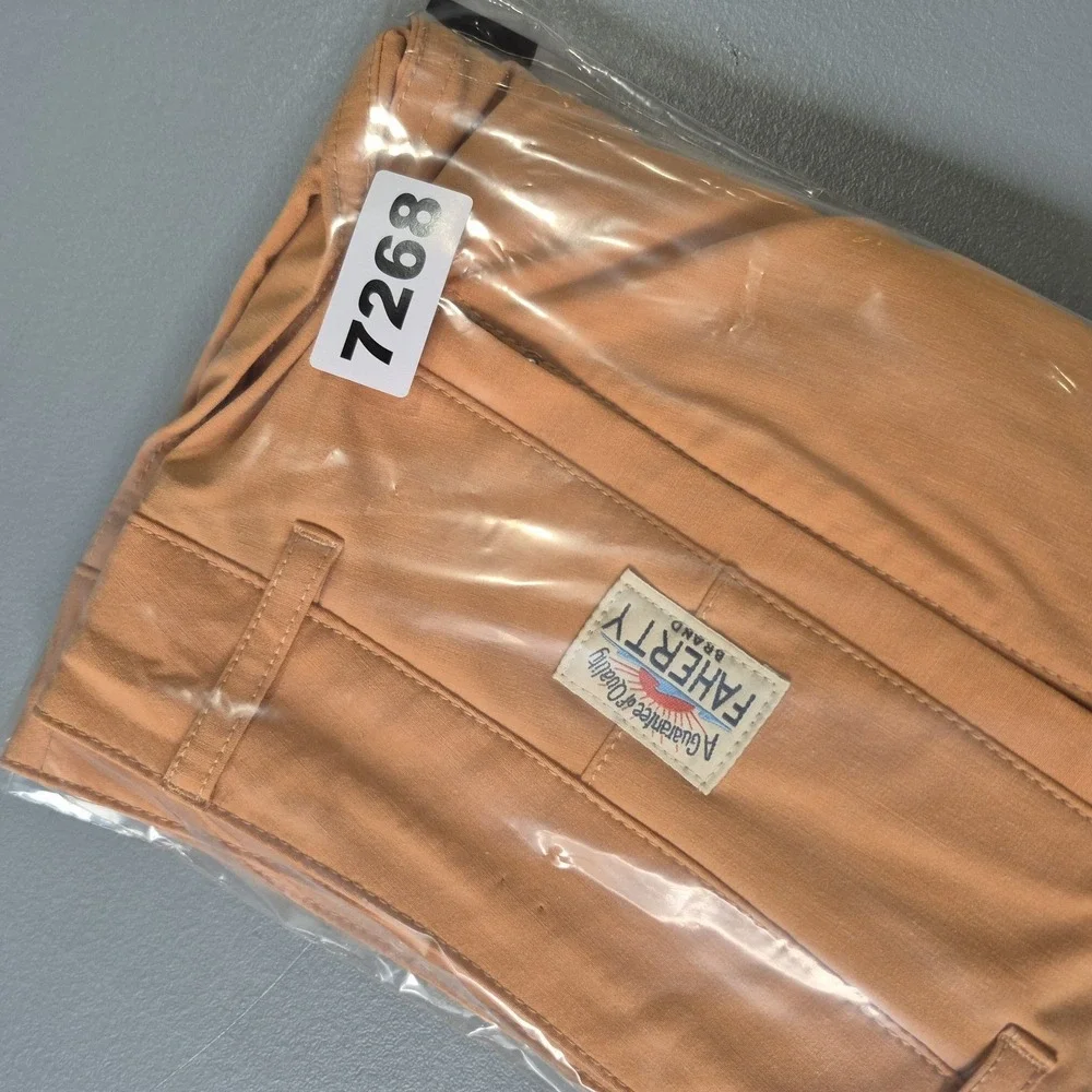 Faherty Shorts Mens 33 Orange All Day 9